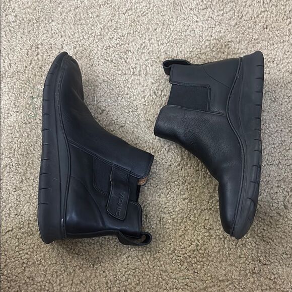 Black Ankle Boots VIONIC fresh Kaufman size 7 (EUR38) Chelsea women’s - Picture 11 of 11